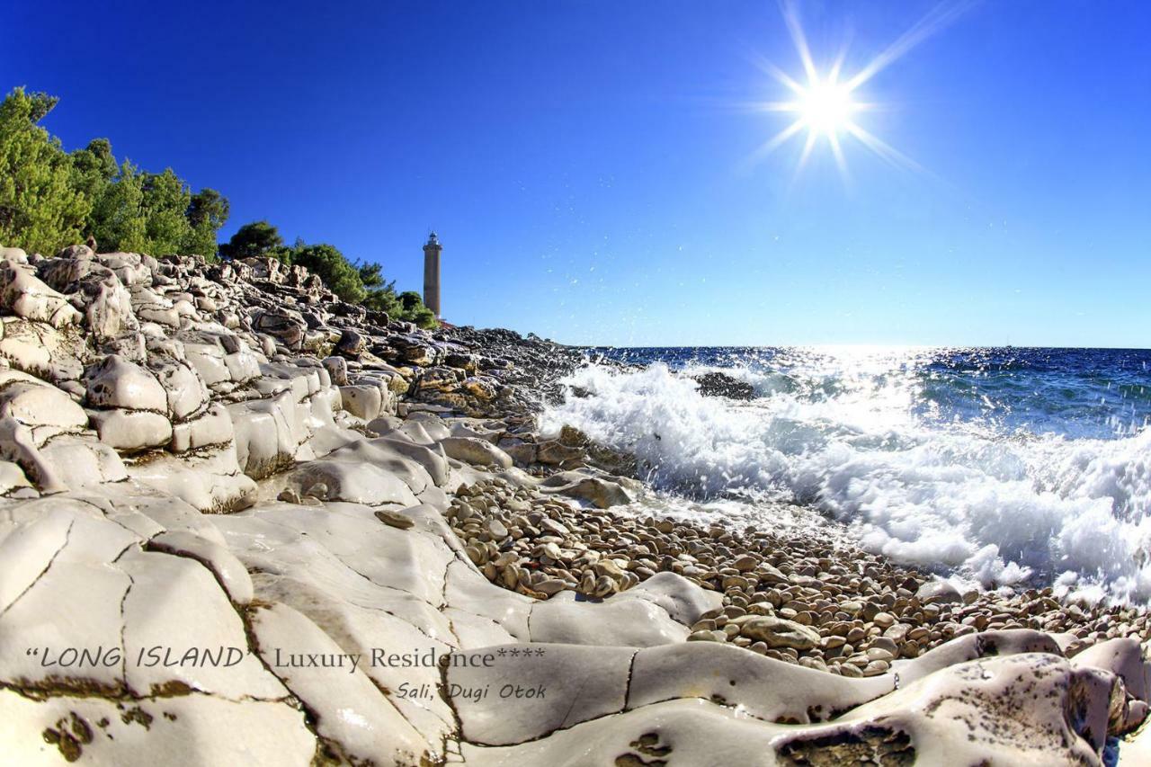 Villa Long Island Luxury Residence, Sali Dugi Otok-Private Parking,Next To Beach Kültér fotó