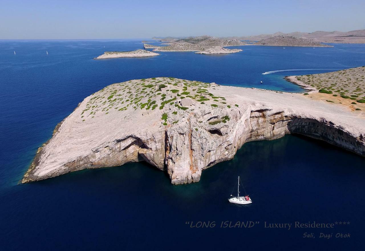 Villa Long Island Luxury Residence, Sali Dugi Otok-Private Parking,Next To Beach Kültér fotó